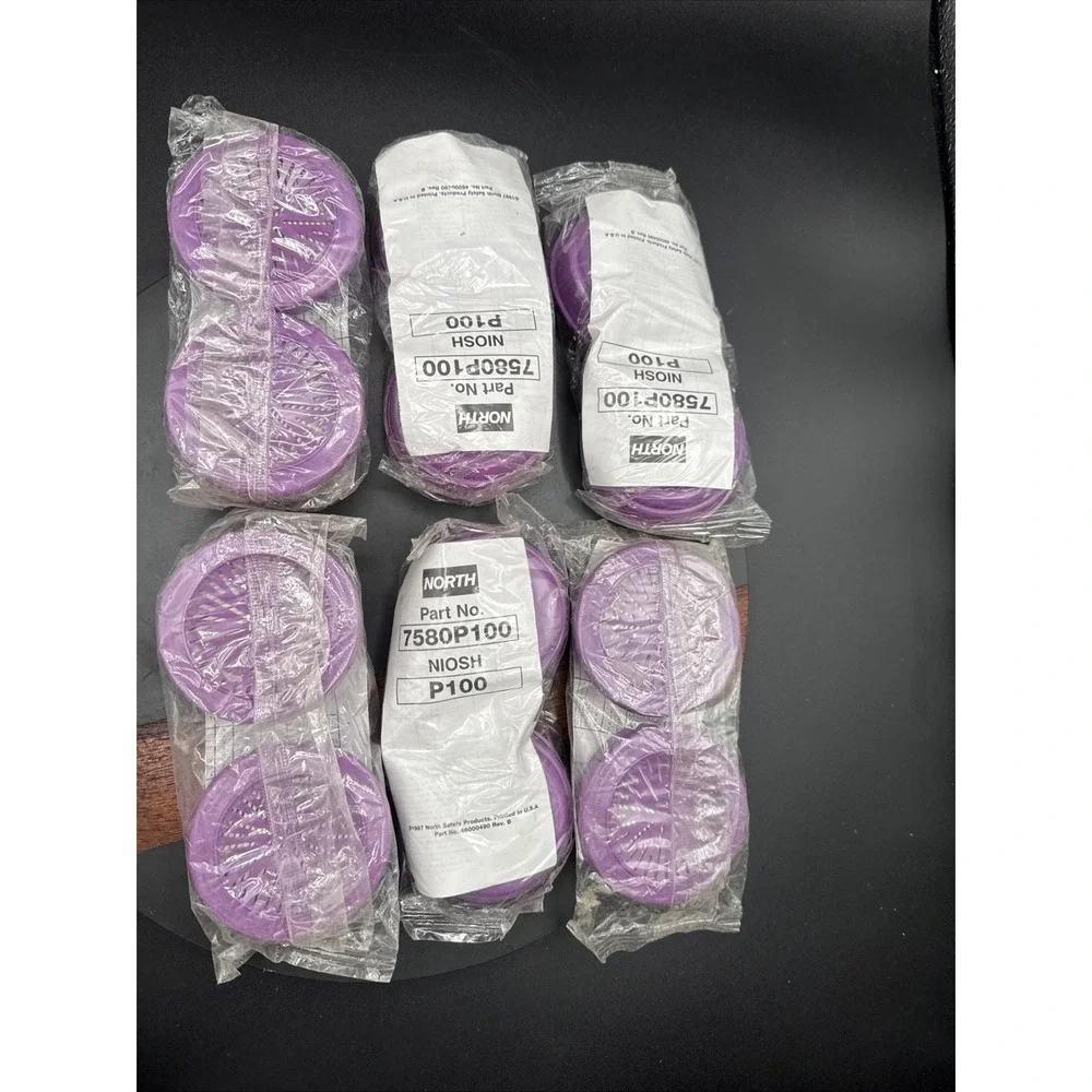 North Part 7580P100 Replacement Filter P100 Lot Of 12 NIP